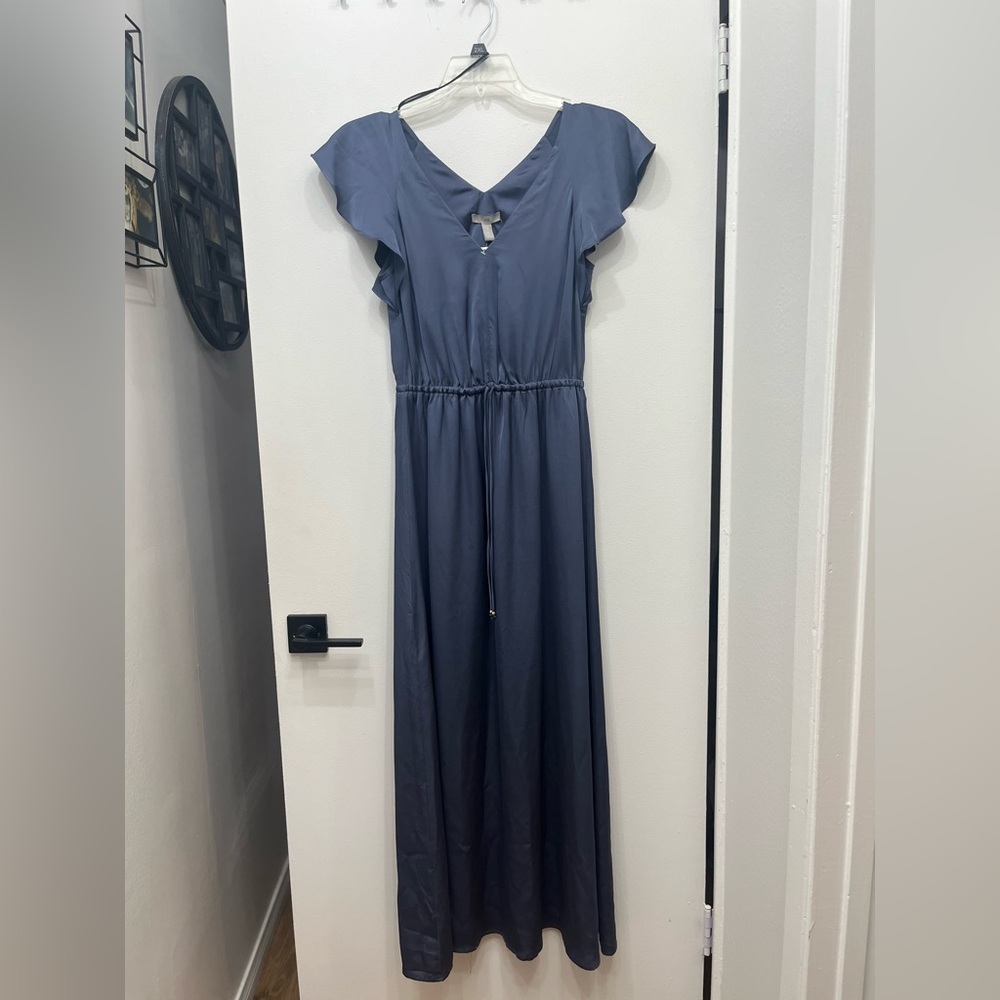 NWT H&M Blue Maxi Dress Sz S